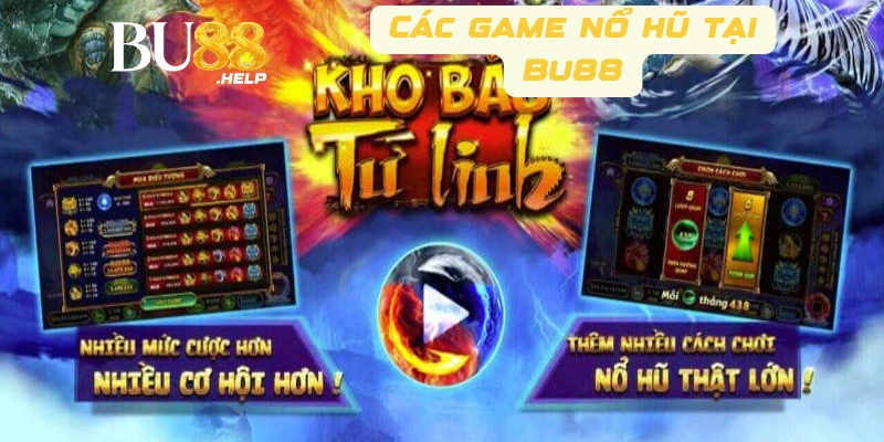 Kho Báu Tứ Linh là tựa game cực hot tại Bu88